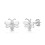 Philip Jones Jewellery Silver Plated Bumble Bee Earrings 1