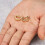 Philip Jones Jewellery Gold Plated Huggie Earrings 4