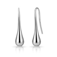 Silver Plated Teardrop Earrings