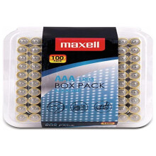 MAXELL 790410 LOT VAN 100 ALKALISCHE LR03 AAA BATTERIJEN