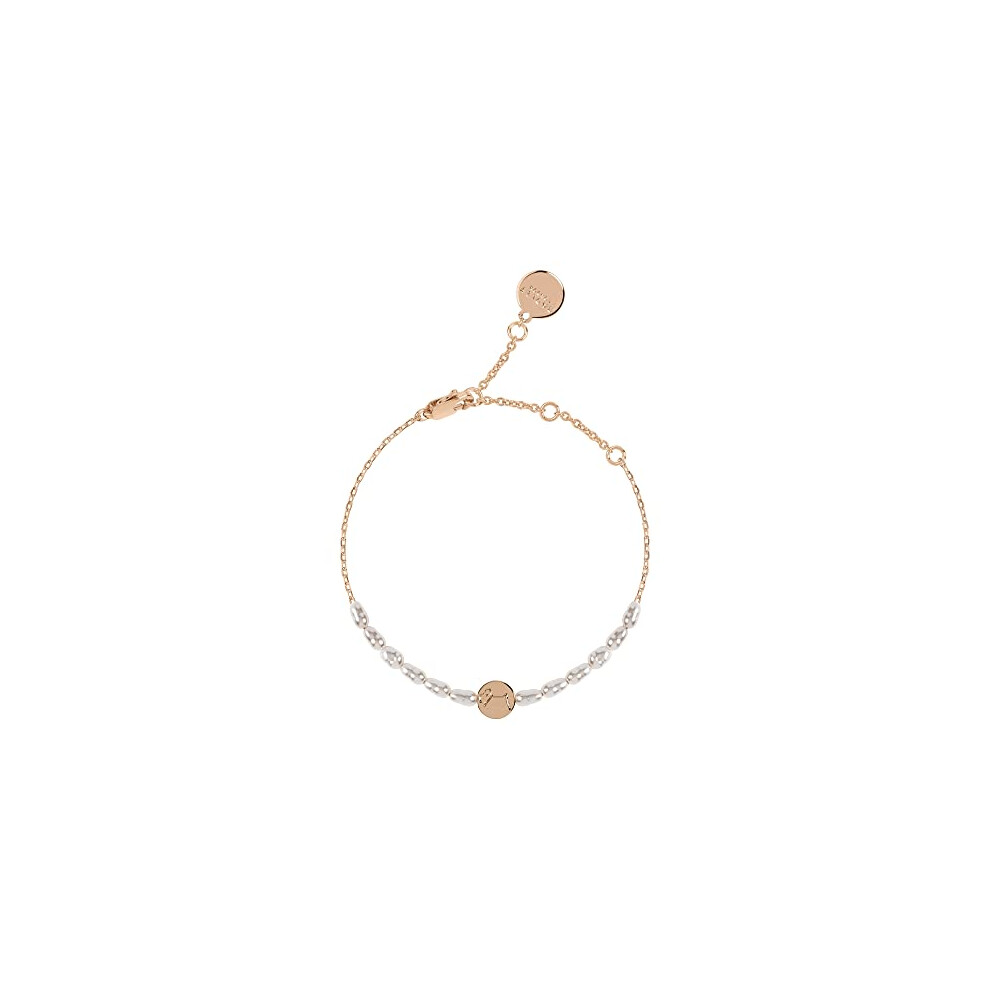 RADLEY Ladies 18ct Rose Gold Plated Pearl Bracelet RYJ3210S