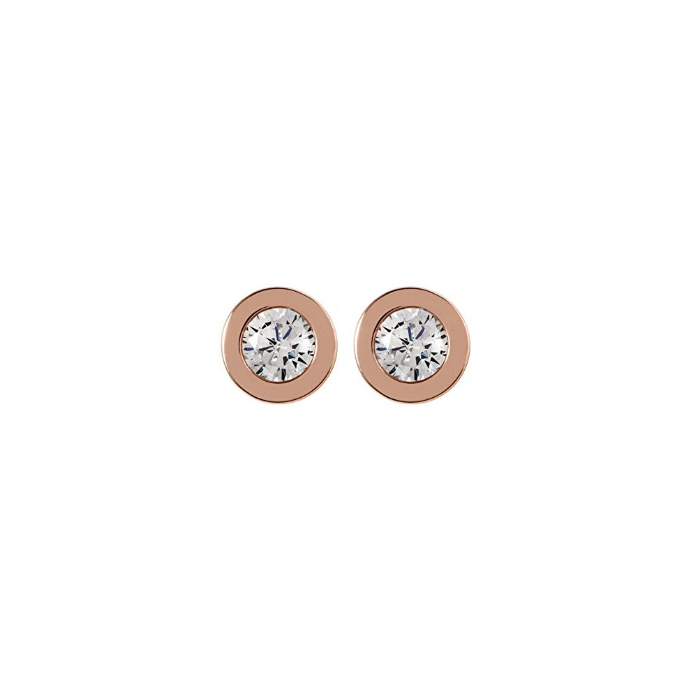 Radley Fountain Road 925 Sterling Silver 18ct Rose Gold Plated Stud Earrings RYJ1000