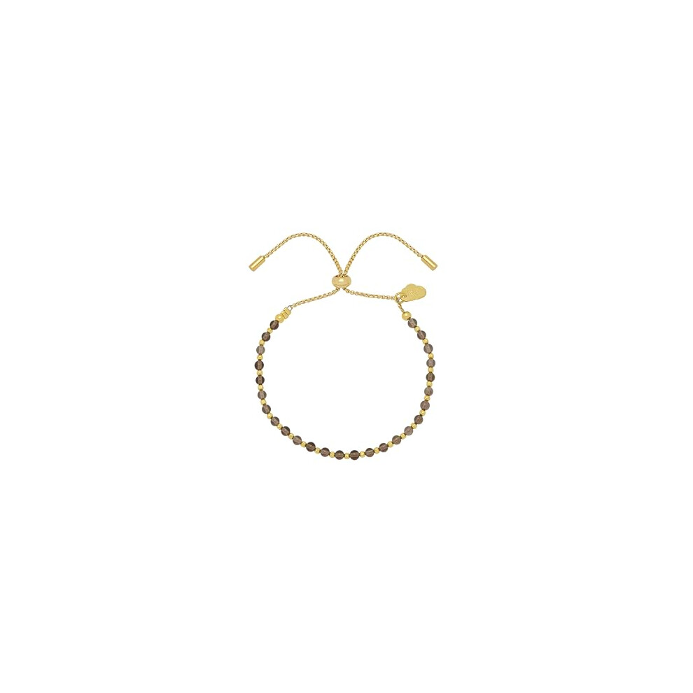 Estella Bartlett Amelia Bracelet (Smoky Quartz/Gold Plated)