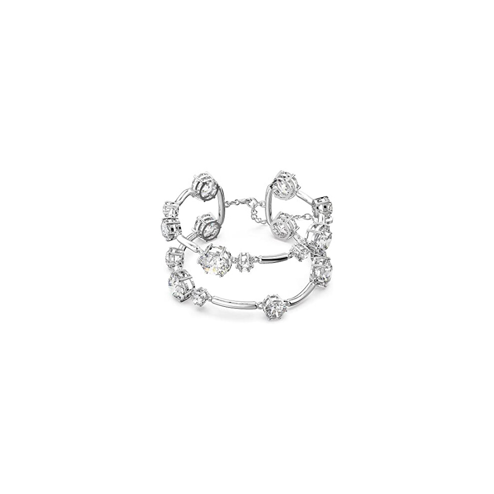 Swarovski Constella Bracelet: Soft Db Cry/Rhs M 5638697 Brand, One Size, Metal, No Gemstone Not,Specified