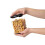 Sistema Sistema Ultra Square 5 Pack, Tritan, Clear/Black, Pack 5
