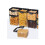 Sistema Sistema Ultra Square 5 Pack, Tritan, Clear/Black, Pack 4