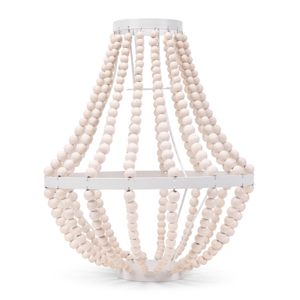 Elodie Beaded Easy Fit Chandelier Light Lamp Shade