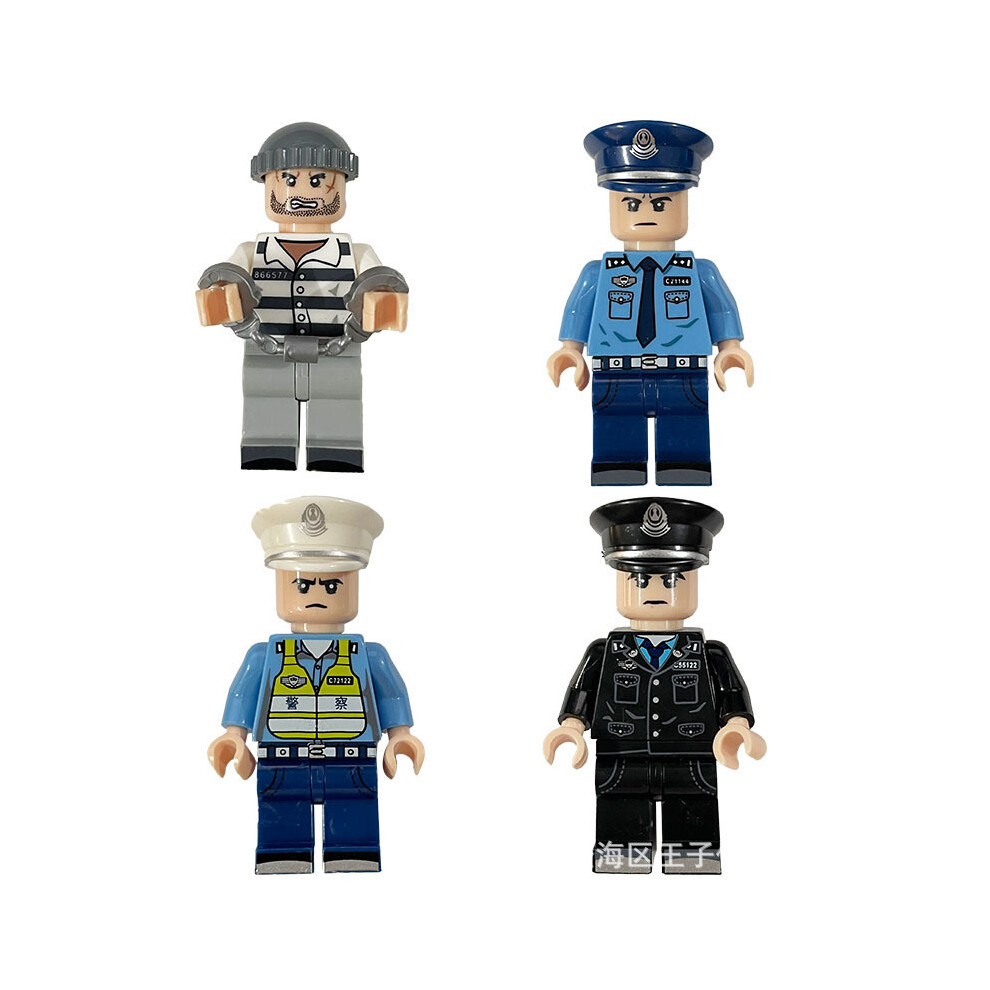 (Style 12) Heroes Minifigure Set Police Doctor Building Block