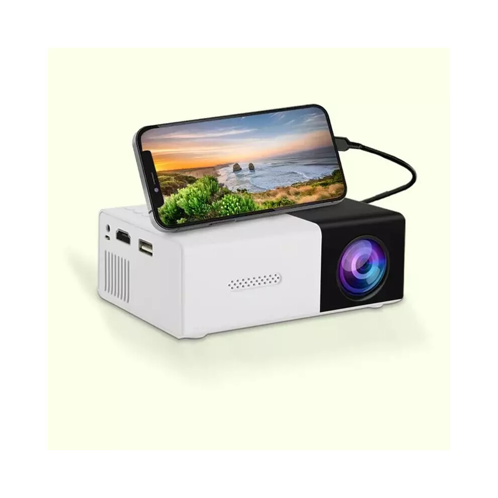 Stoyotu (Black) Mini Projector 4K Home Theatre Cinema Smart Tv Uk