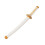 Demon Slayer Zenitsu Metal Mini Katana Sword 4