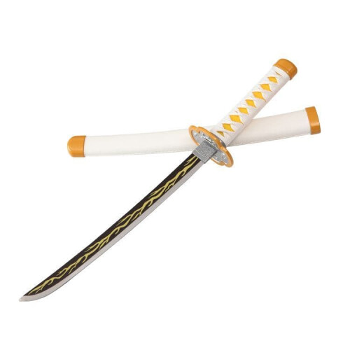 Demon Slayer Zenitsu Metal Mini Katana Sword 1