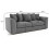 Byron Grey Fabric 3+3 Seater Sofa Set 3