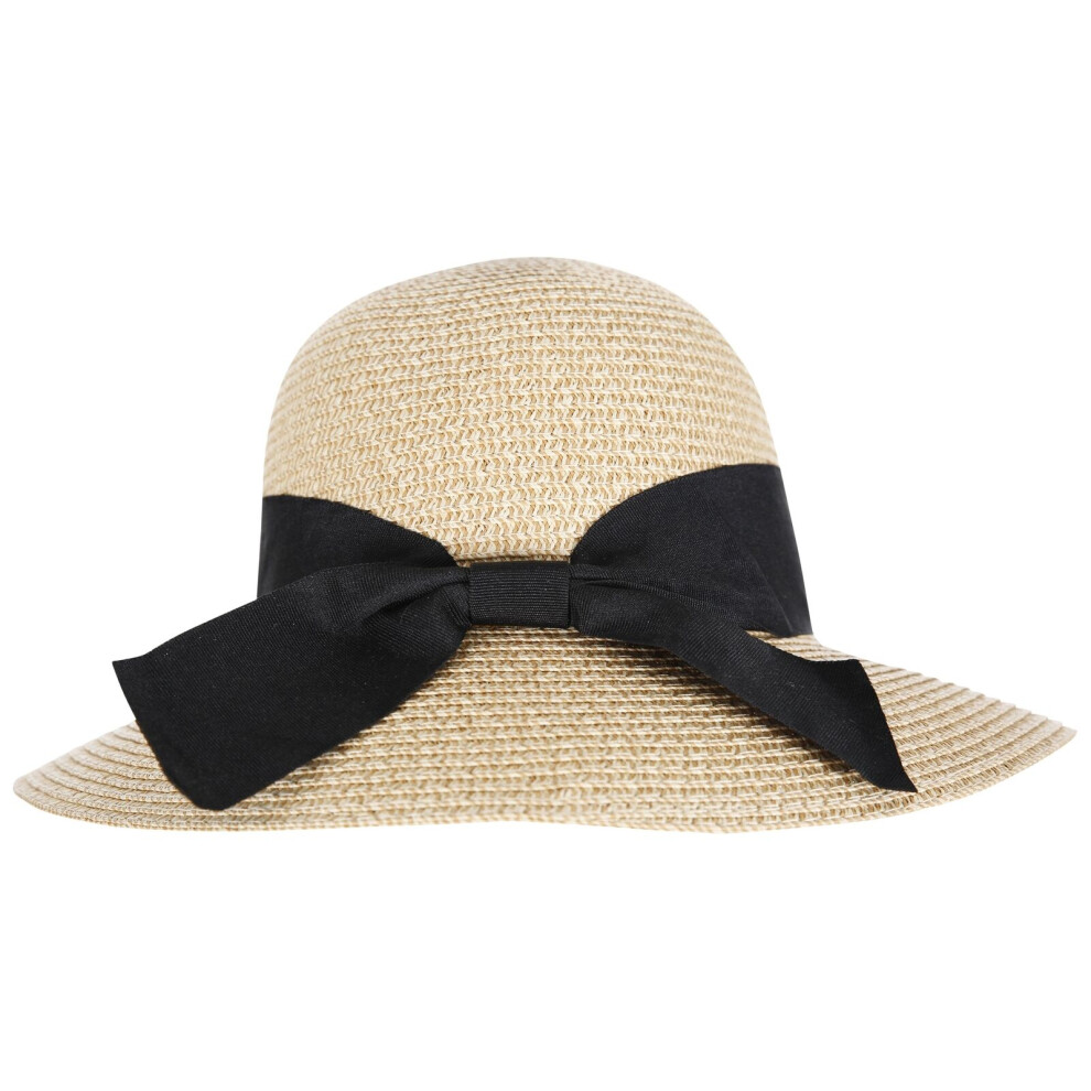 Trespass Womens Straw Hat Fedora Brimming