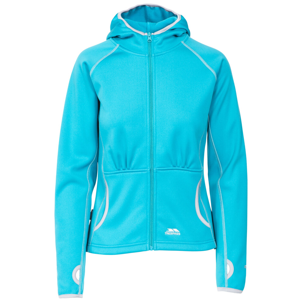 (6, Marine) Trespass Womens Fleece Jacket With Zip Sunnyside