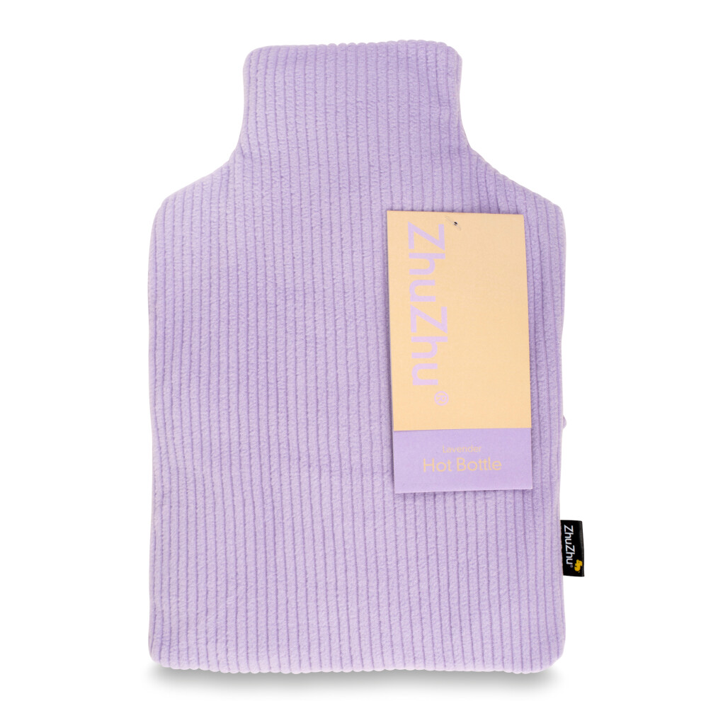 Zhu Zhu Lilac Hot Bottle Body Warmer Microwavable Wheat Bag Microwave Heat Pad