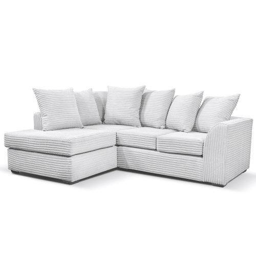 Byron Shark Fabric LHC Corner Sofa