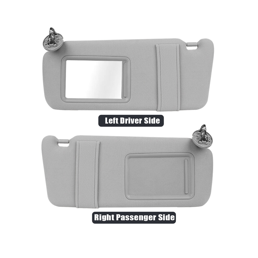 (Left And Right) For Toyota Camry 2007-2011 Sun Visor Car Sunshade With Makeup Mirror Storage 8105270329751