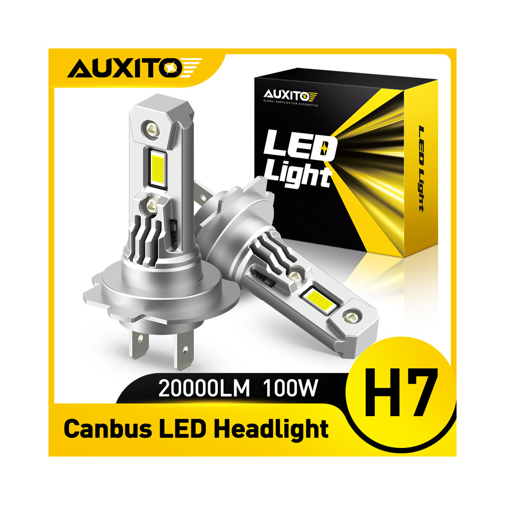 2X 12V H7 Led Headlight Canbus No Error H7 Turbo Led Bulb 360 Csp 100W 8105270340268