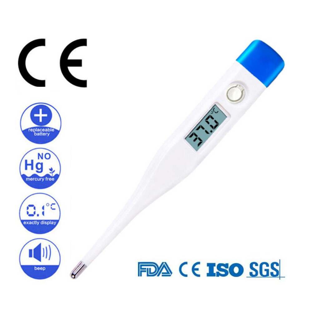 Digital fever thermometer with LCD screen-Fever thermometer