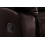 Roma Brown Leather Recliner Armchair 2