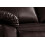 Roma Brown Leather Recliner Armchair 3