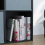 Vida Designs (Black, Grey) Durham 6 Cube Shelf Drawer Bookcase with 3 Baskets 8