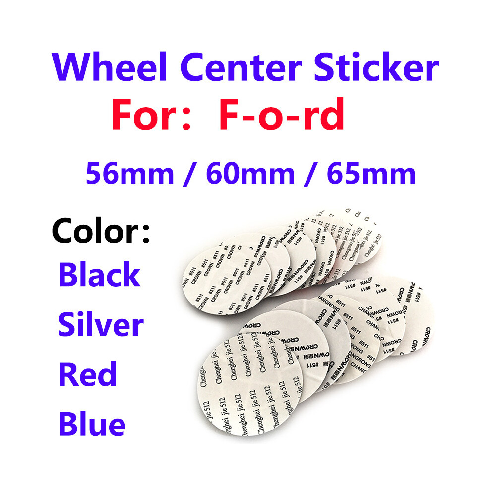 (4pcs 60mm Silver) 4pcs 56mm 60mm 65mm Auto Wheel Center Hub Caps Sticker Car Styling Accessories-image-OPC-PDZJDRP-NEW