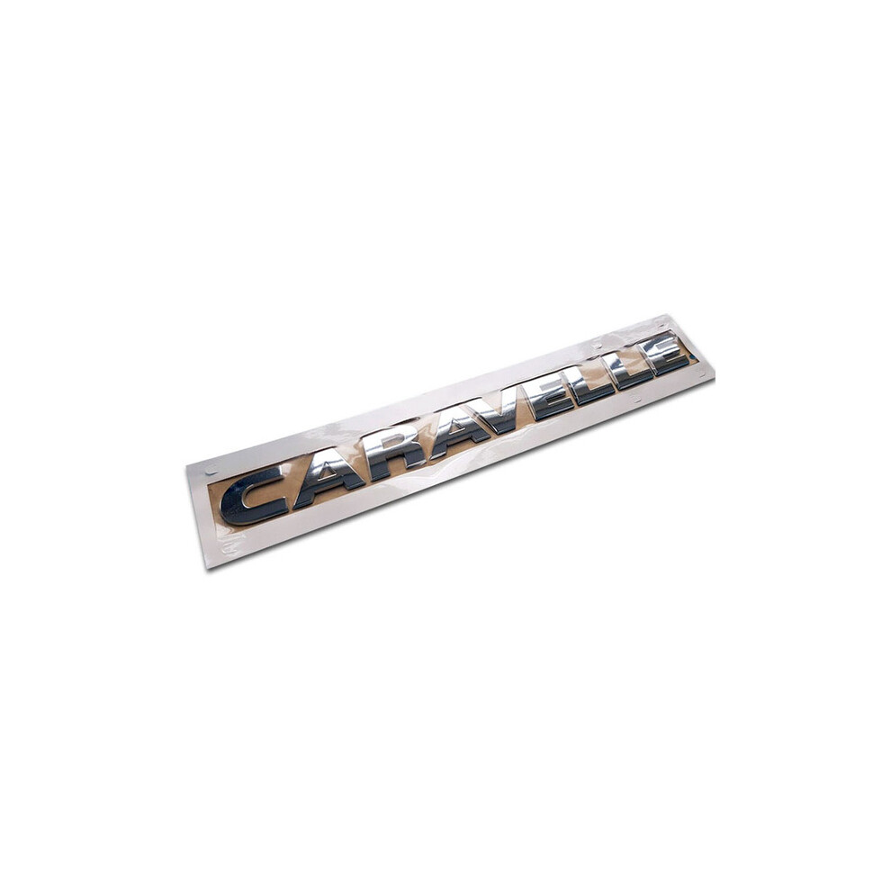 (Chrome) 7E9853687739 T5 T6 Car Trunk Sign Logo Caravelle Rear Emblem Sticker For 8105270354883
