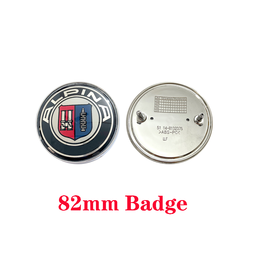 (1Pcs 82Mm Emblem) 82Mm 78Mm 74Mm 68Mm 67Mm 45Mm For Alpina Steering Wheel Sticker Front 8105270355279