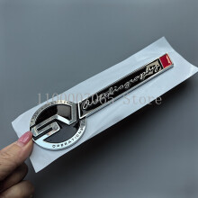 (chrome red) ABS Red Block SV Special Vehicle Operation Autobiography Car Emblem Trunk