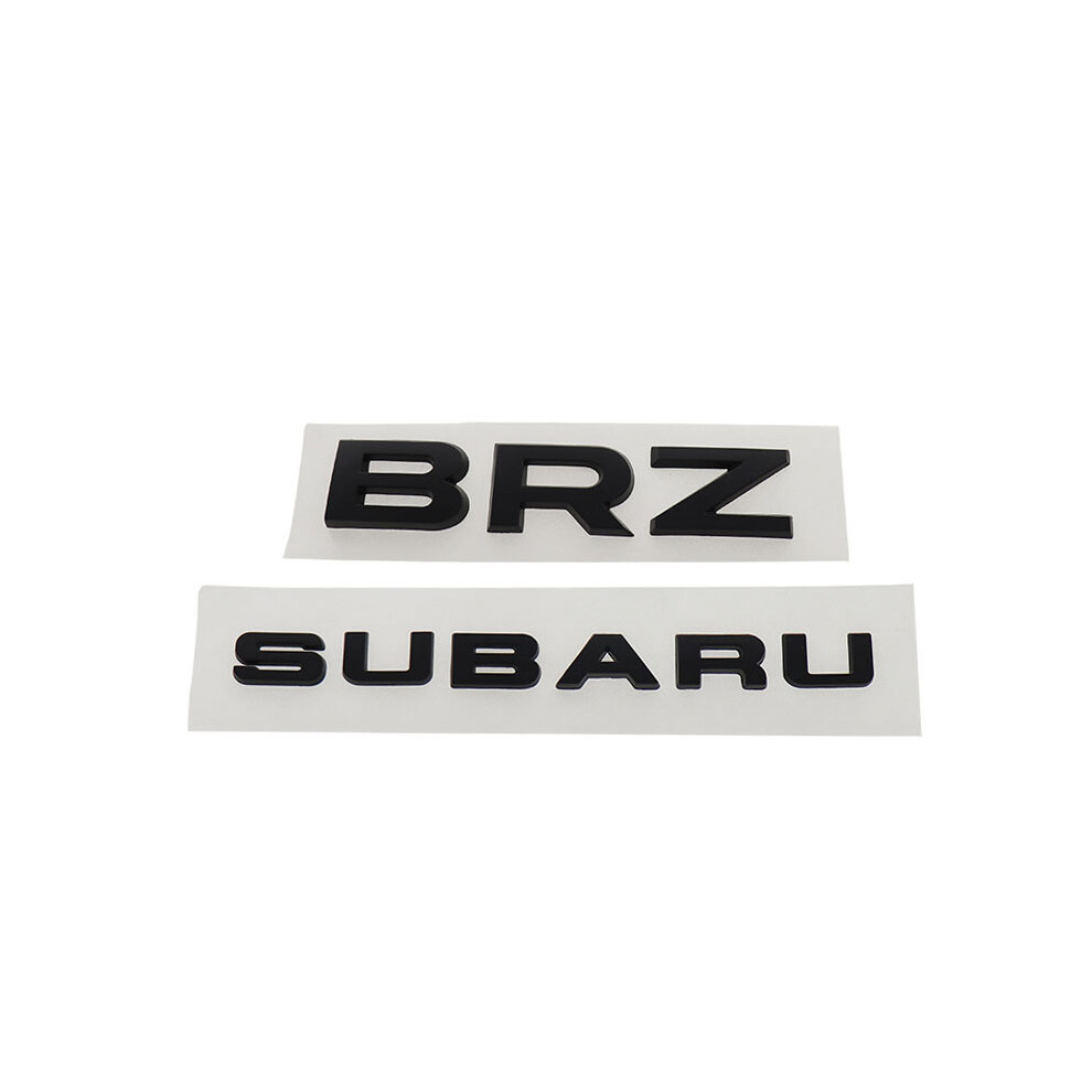 (Matte-Brz) Abs Symmetrical Awd 4Wd Car Fender Trunk Rear Bonnet Emblem Badge Sticker Black 8105270359369