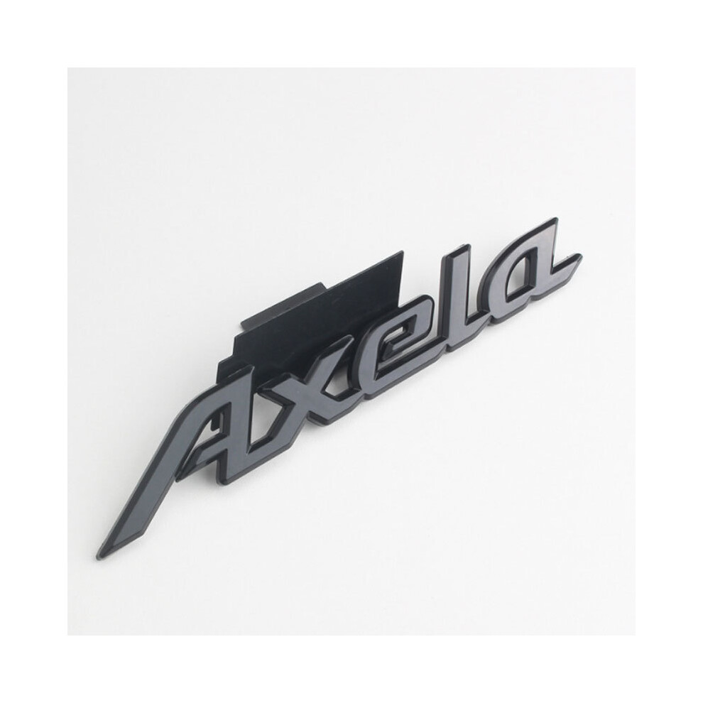 (Axela-) Axela Logo Car Stickers For Mazda M6 M3 Raptor Modified Accessories Universal Black 8105270361485