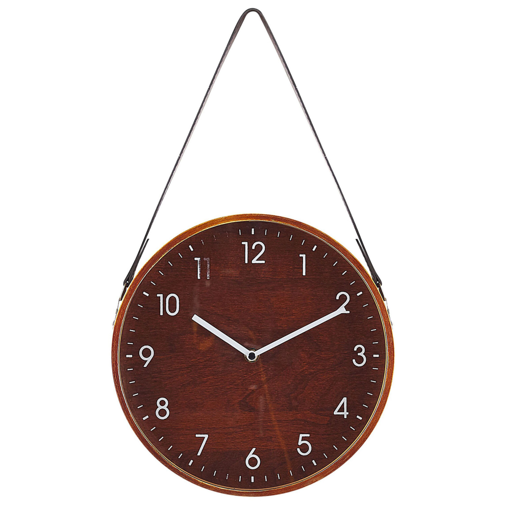 Wall Clock RENENS 26 cm Brown