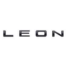 (LEON black) Car Rear Trunk Body Sticker Refitting Decals for Seat IBIZA Leon Logo