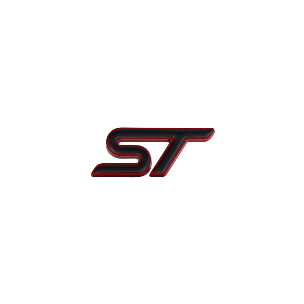 (S-Rose-) Car Styling St For Focus Fiesta St Line Mondeo Kuga Steering Wheel Car Black 8105270375307