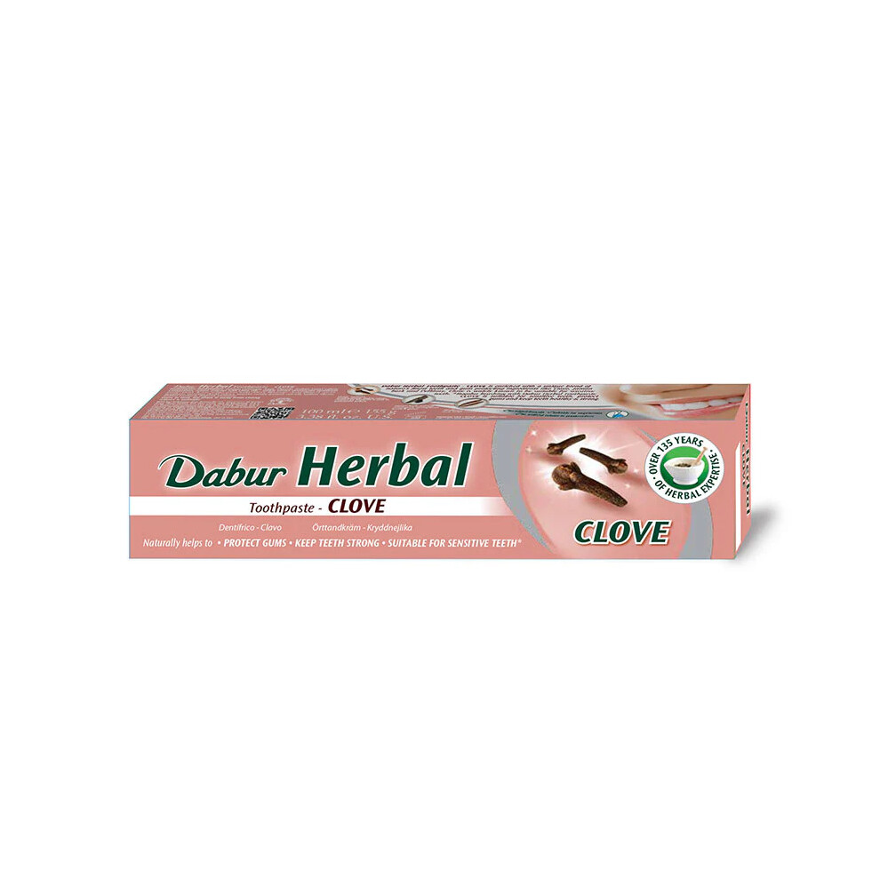 Dabur Toothpaste Organic with Clove 100ml Pack of 6