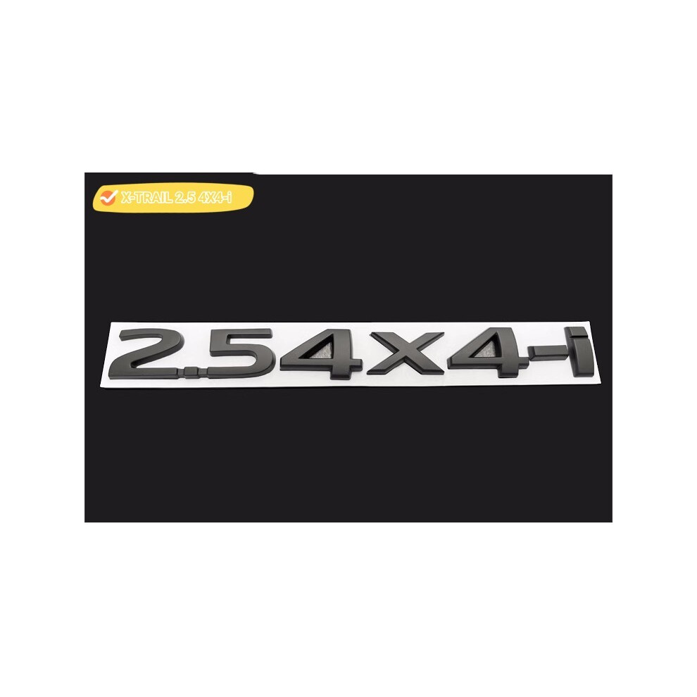 (X-Trail 2.5 4X4-I) For Nissan Tiida Altima Teana X-Trail Sylphy Sentra Car Logo Letter 8105270385283