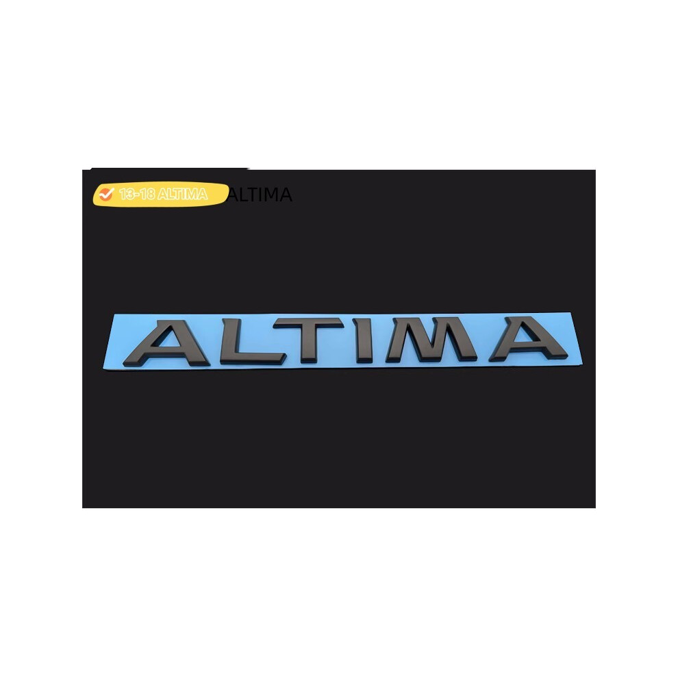 (Altima) For Nissan Tiida Altima Teana X-Trail Sylphy Sentra Car Logo Letter 8105270385221