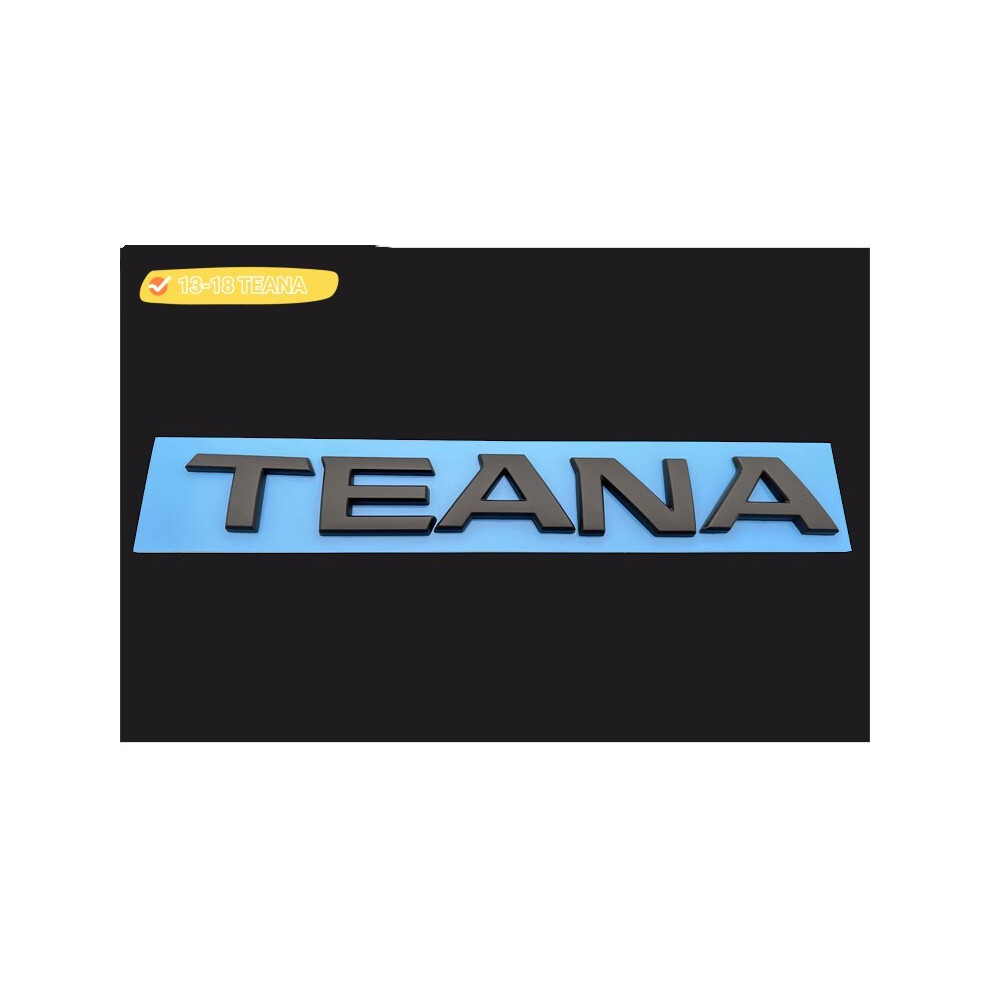 (Teana) For Nissan Tiida Altima Teana X-Trail Sylphy Sentra Car Logo Letter 8105270385252