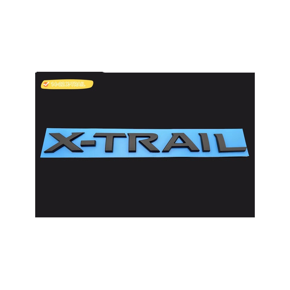 (X-Trail) For Nissan Tiida Altima Teana X-Trail Sylphy Sentra Car Logo Letter 8105270385276