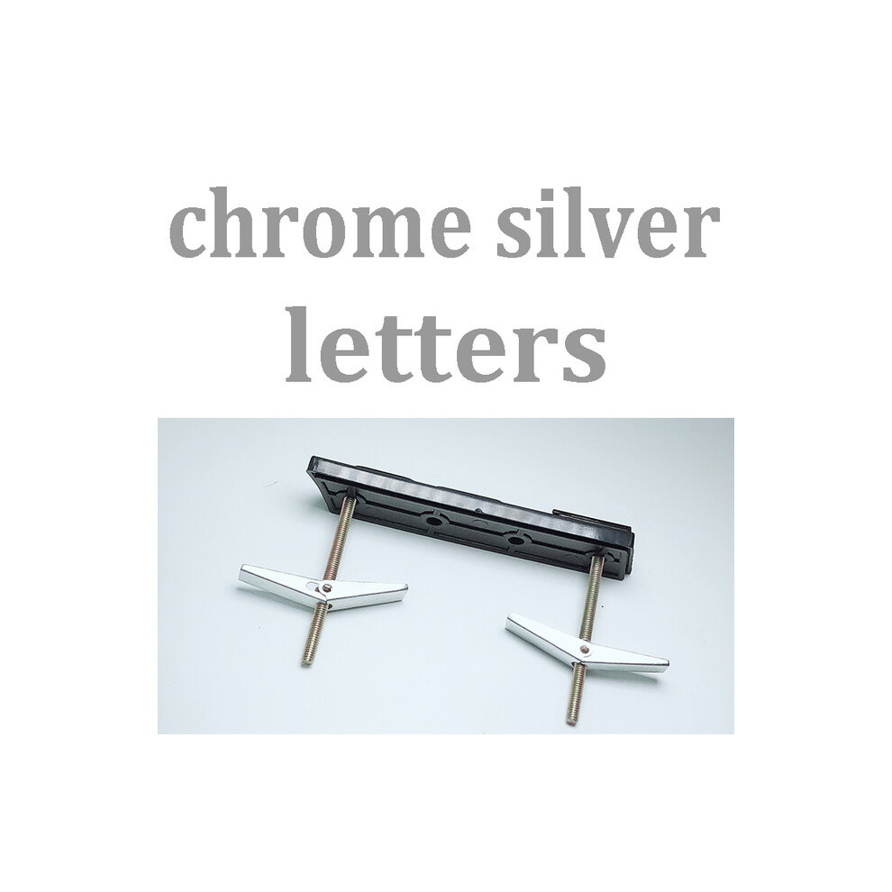 (Chrome Letter Grille) For Audi Honeycomb Grille Bracket S3 S4 S5 S6 S7 S8 Sq3 Tts Rs3 Rs4 Rs5 8105270386310