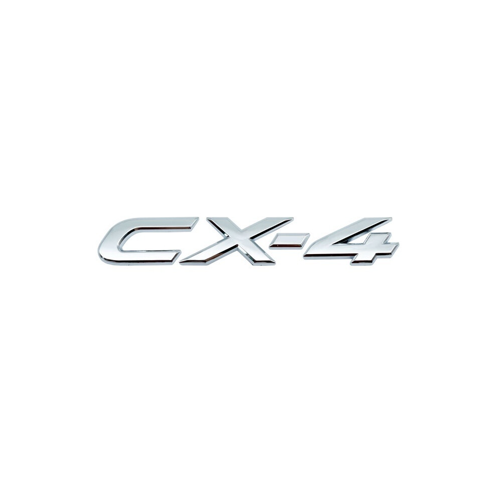 (1Pc Sliver Cx-4) For Cx-4 Cx-5 Cx-30 Skyactiv Car Rear Trunk Tailgate Logo Sticker Cx4 8105270388130