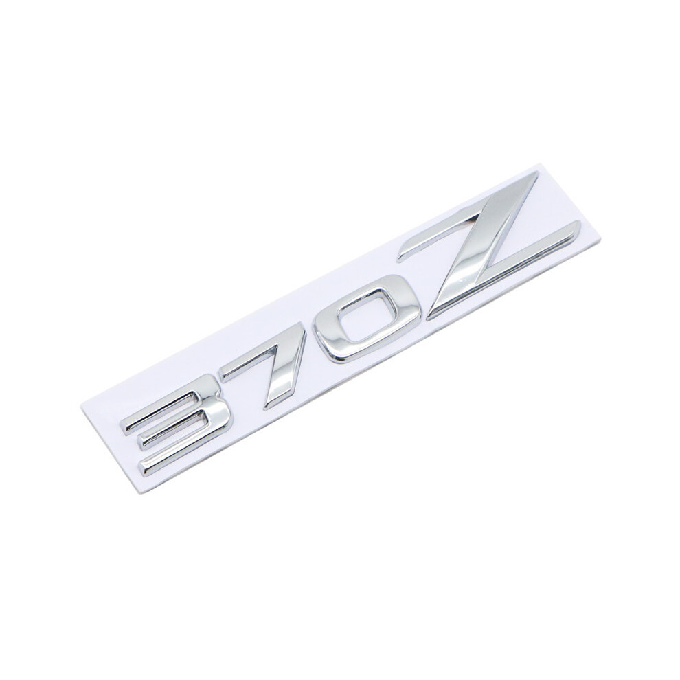 ( 370Z) For Nissan 350Z 370Z Rear Trunk Emblem Badge Gts Gtr Nismo Z Z3 Z34 Teana Silver 8105270392946