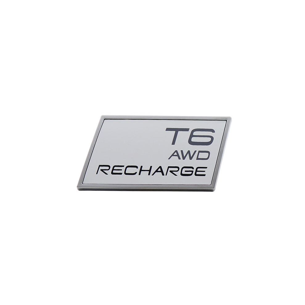 (Chrome-T6) For Xc40 Xc60 Xc90 V40 S40 S60 S80 S90 3D Premium B6 B5 T5 T6 T8 Awd Recharge 8105270396500