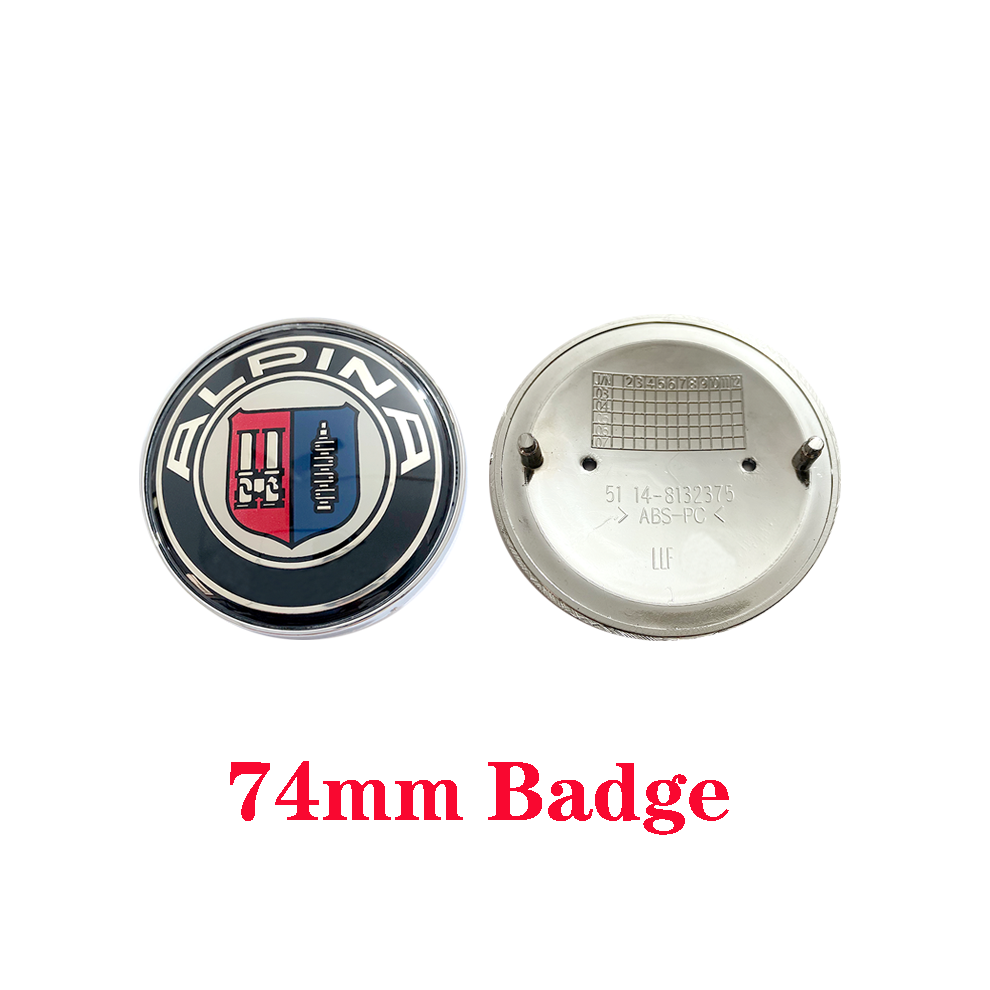 (1Pcs 74Mm Emblem) 1Pcs 45Mm 68Mm 67Mm 74Mm 78Mm 82Mm Front Hood Bonnet Rear Trunk Emblem 8105270402072
