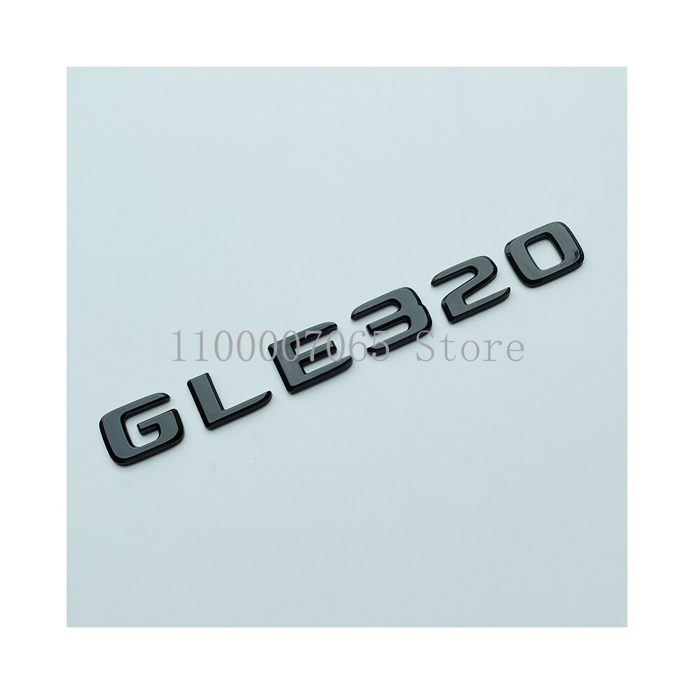 (Gle320, Coupe) Glossy Letters Gle320 Gle350e Gle400 Gle250d Gle500e 4Matic Abs Black 8105270404953