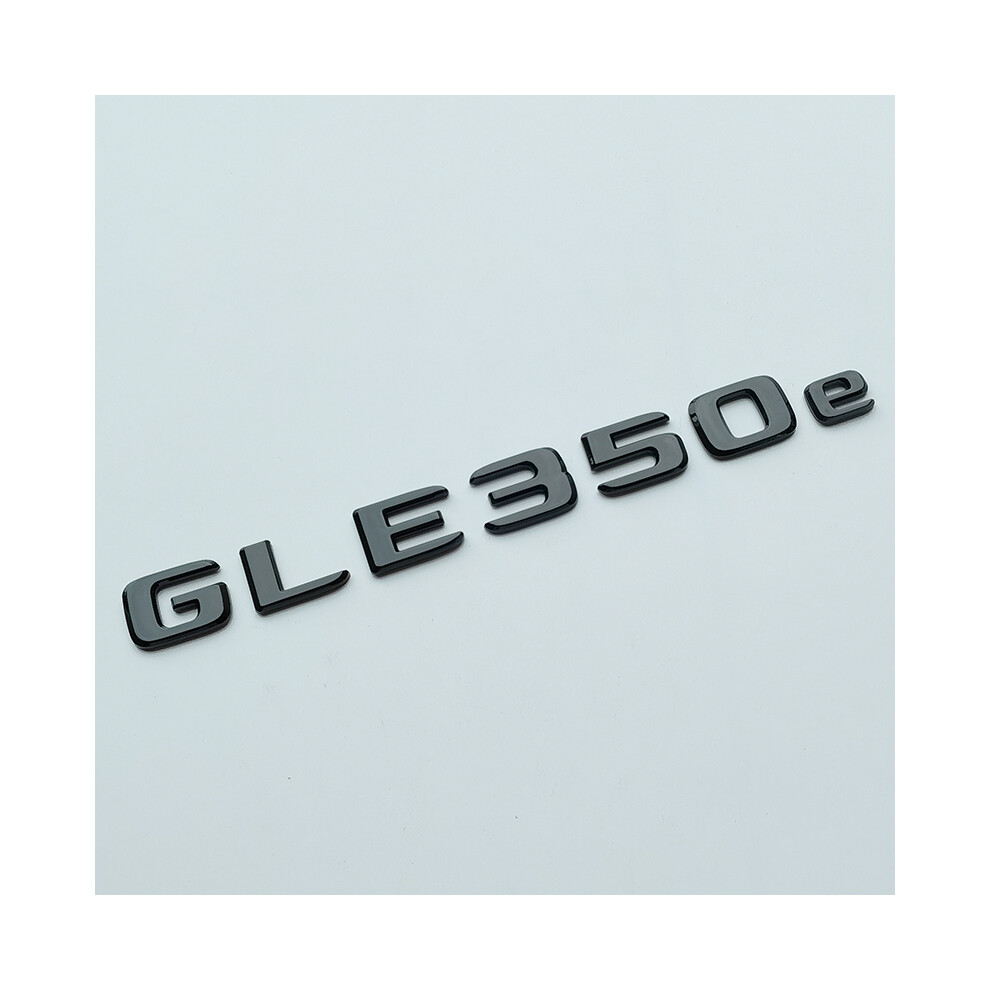 (Gle350e, Rear Star V167) Glossy Letters Gle320 Gle350e Gle400 Gle250d Gle500e 4Matic Abs Black 8105270405066