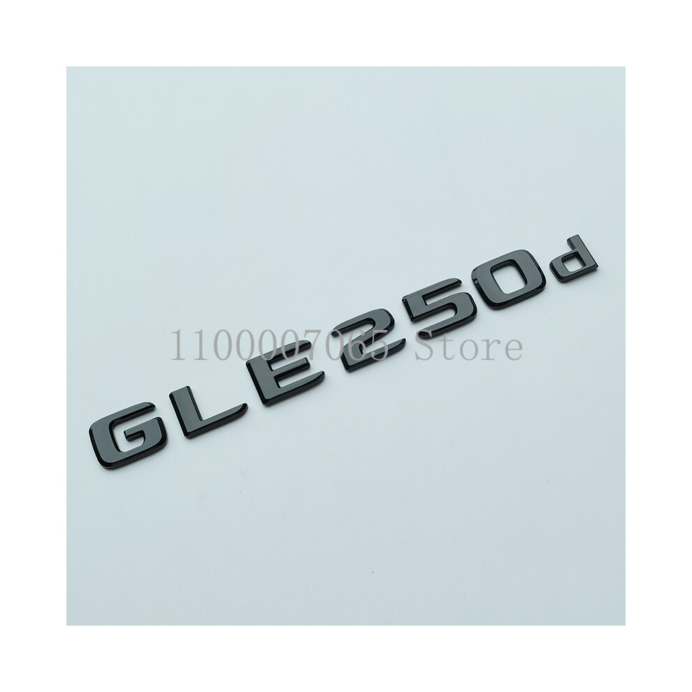 (Gle250d, Rear Star V167) Glossy Letters Gle320 Gle350e Gle400 Gle250d Gle500e 4Matic Abs Black 8105270404915