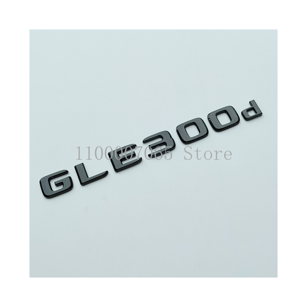 (Gle300d, Rear Star X166 90Mm) Glossy Letters Gle320 Gle350e Gle400 Gle250d Gle500e 4Matic Abs Black 8105270404939