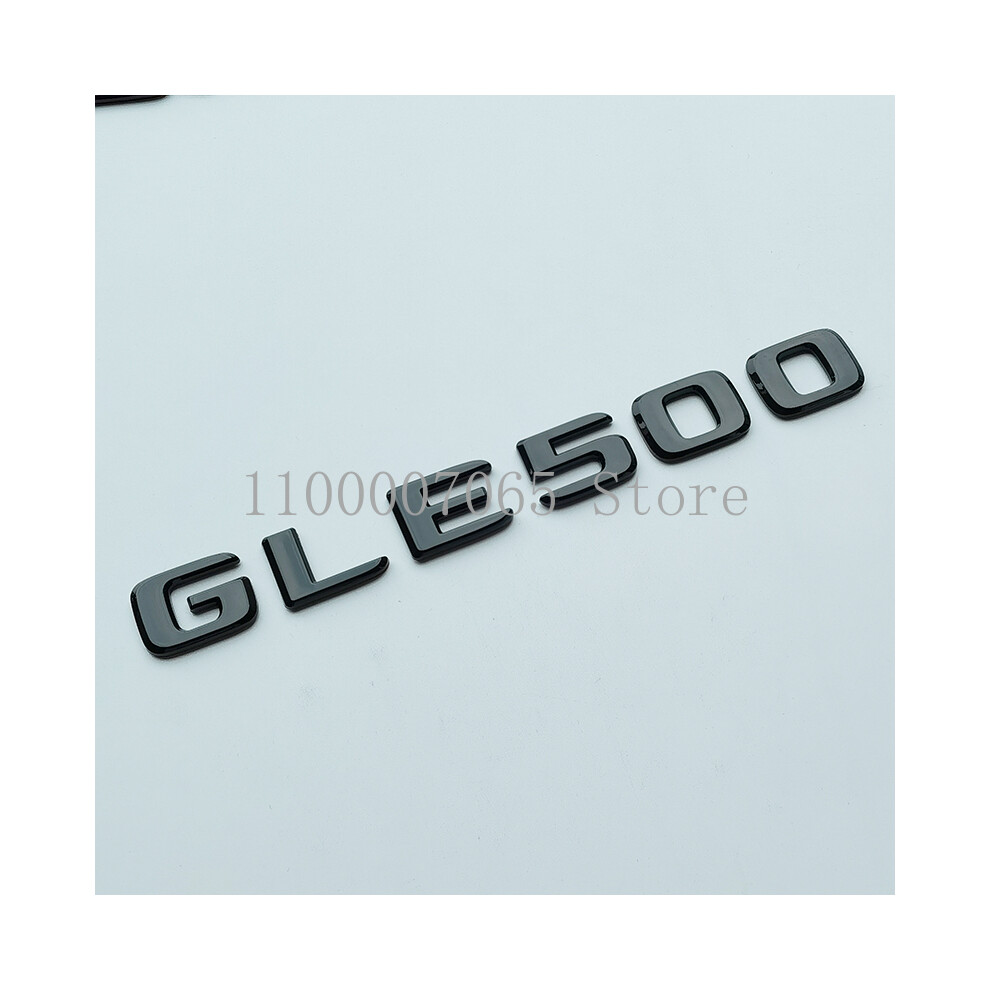 (Gle500, Rear Star V167) Glossy Letters Gle320 Gle350e Gle400 Gle250d Gle500e 4Matic Abs Black 8105270405158